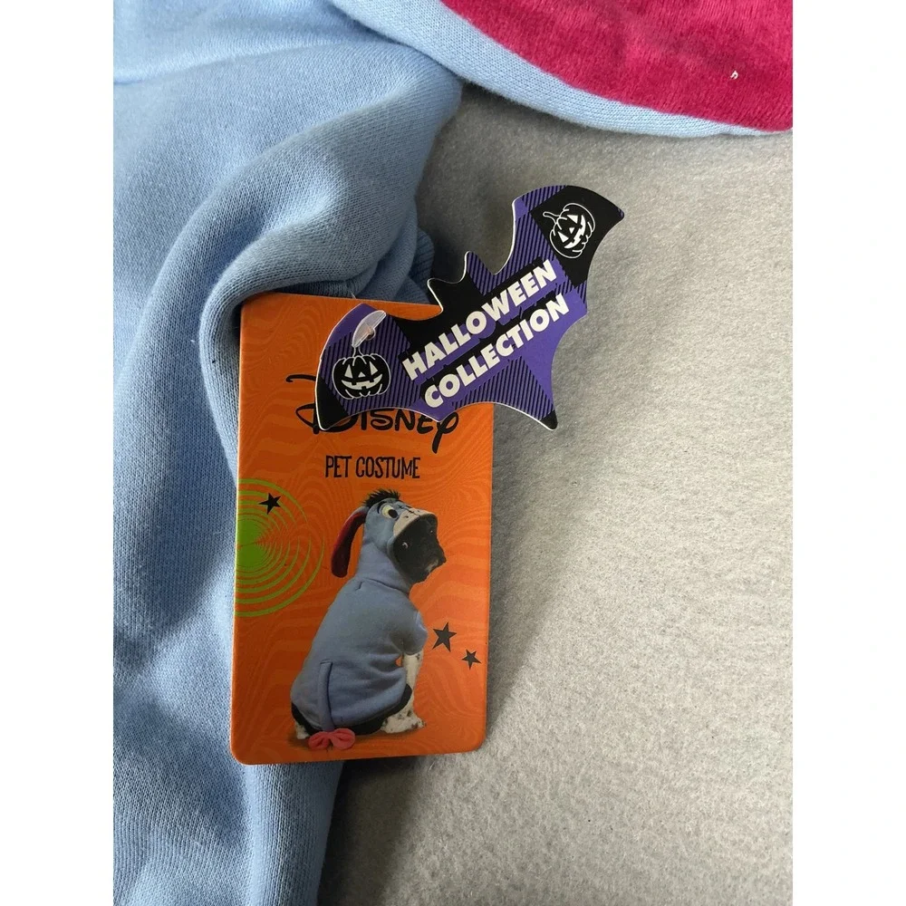 Disney Winnie the Pooh Eeyore Dog Pet Halloween Costume Hoodie Medium M NWT